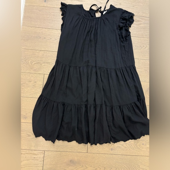 Aritzia Wilfred Black Mini Dress - Picture 1 of 3